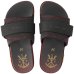 Chinelo Slide Kenner Flamengo Kivah Masculino - Preto e Vermelho