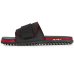 Chinelo Slide Kenner Flamengo Kivah Masculino - Preto e Vermelho
