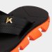 Sandália Kenner Aikon Masculino - Preto e Laranja