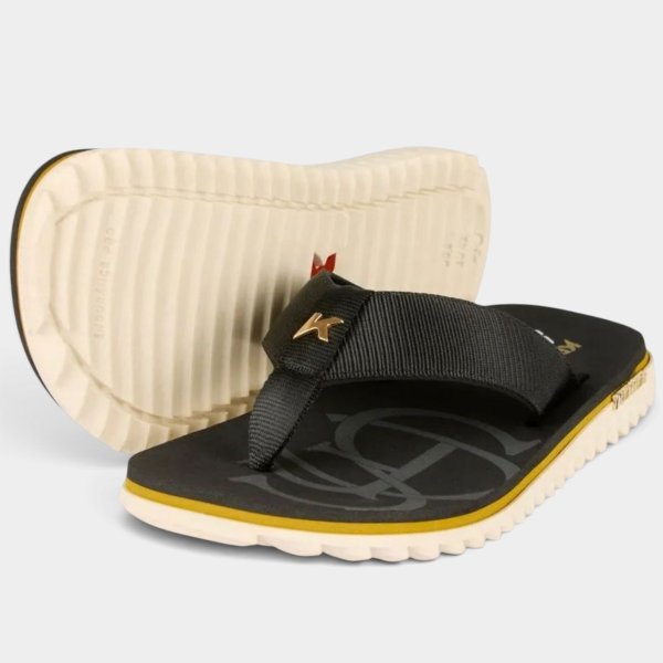 Chinelo Kenner Kivah Santos FC Masculino - Preto