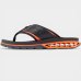 Chinelo Kenner Rakka Sport Masculino - Preto e Laranja