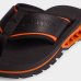 Chinelo Kenner Rakka Sport Masculino - Preto e Laranja