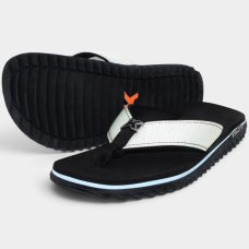 Chinelo Kenner Kivah EGY Masculino - Preto e Branco Névoa