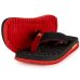 Chinelo Infantil Kenner Kivah Flamengo Kids - Preto e Vermelho