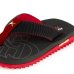 Chinelo Infantil Kenner Kivah Flamengo Kids - Preto e Vermelho