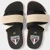 Chinelo Kenner Kivah Slide São Paulo Masculino - Preto e Branco