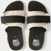 Chinelo Kenner Kivah Slide Santos FC Masculino - Preto e Branco