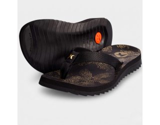 Chinelo Kenner Kyra Slim Estampada Feminino - Preto Chinelo Kenner Kyra Slim Estampada Feminino - Preto