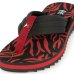 Chinelo Kenner Kyra Pro Flamengo Feminino - Preto e Vermelho