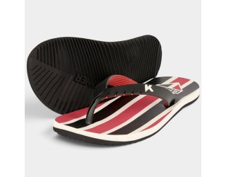 Chinelo Kenner Red São Paulo FC Masculino - Branco e Vermelho Chinelo Kenner Red São Paulo FC Masculino - Branco e Vermelho