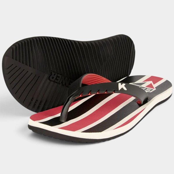 Chinelo Kenner Red São Paulo FC Masculino - Branco e Vermelho