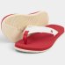 Sandália Kenner K1 Masculina - Vermelho e Branco