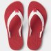 Sandália Kenner K1 Masculina - Vermelho e Branco