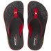 Chinelo Kenner Flamengo Kivah Masculino - Preto e Vermelho