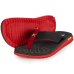 Chinelo Kenner Flamengo Kivah Masculino - Preto e Vermelho