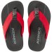 Chinelo Infantil Kenner NK6 Pro - Preto e Vermelho
