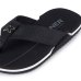 Chinelo Infantil Kenner NK6 Pro - Preto e Branco