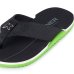 Chinelo Infantil Kenner NK6 Pro - Preto e Verde