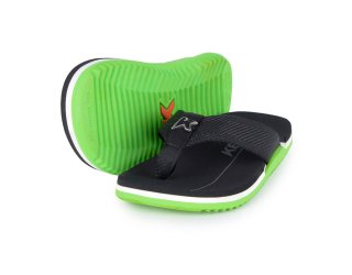 Chinelo Infantil Kenner NK6 Pro - Preto e Verde
