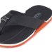 Chinelo Infantil Kenner NK6 Pro - Preto e Laranja