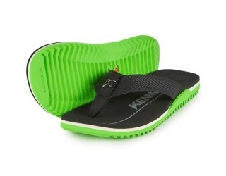 Chinelo Kenner Nk6 Pro Masculino - Preto e Verde Claro