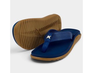 Chinelo Kenner Nk7 Masculino - Azul e Marrom