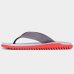 Chinelo Kenner Nk7 Masculino - Cinza e Vermelho