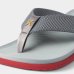 Chinelo Kenner Nk7 Masculino - Cinza e Vermelho