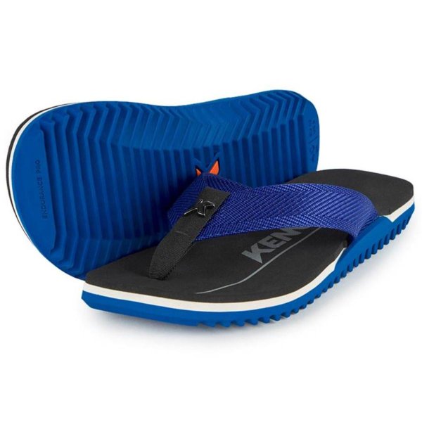 Chinelo Kenner Nk6 Pro Masculino - Preto e Azul Escuro