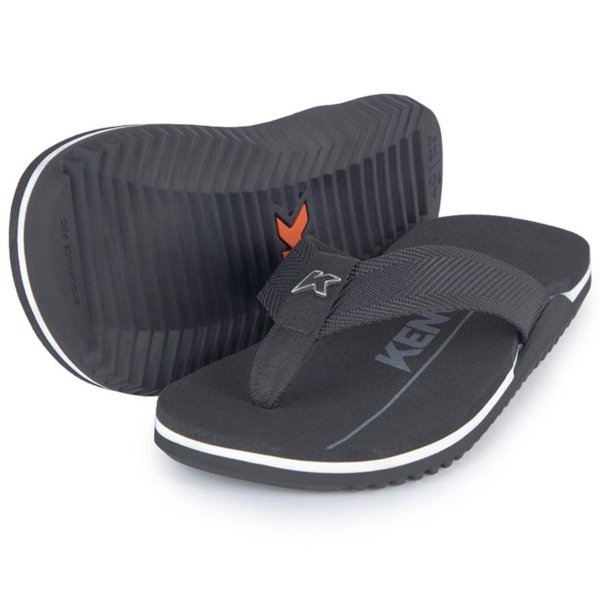 Chinelo Kenner Nk6 Pro Masculino - Preto e Branco