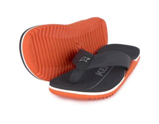 Chinelo Kenner Nk6 Pro Masculino - Preto e Laranja