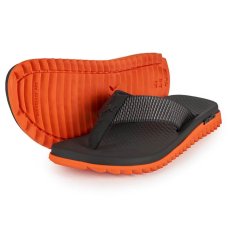 Chinelo Kenner Kivah K-Pro Dots Masculino - Preto e Laranja
