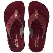 Chinelo Infantil Kenner Kivah Fluminense Kids - Vinho
