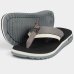 Sandália Kenner Kivah Line Colors Masculina - Cinza e Branco