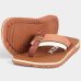 Sandália Kenner Kivah Line Colors Masculina - Marrom e Branco