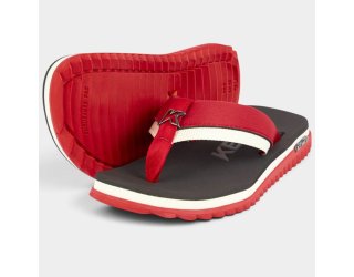 Sandália Kenner Kivah Line Colors Masculina - Vermelho e Preto Sandália Kenner Kivah Line Colors Masculina - Vermelho e Preto