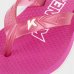 Chinelo Infantil Kenner Summer Kids - Rosa e Branco