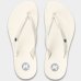 Chinelo Kenner Ibiza Pro Feminino - Branco e Laranja