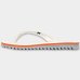 Chinelo Kenner Ibiza Pro Feminino - Branco e Laranja