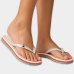 Chinelo Kenner Ibiza Pro Feminino - Branco e Laranja