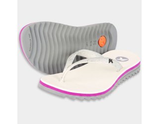 Chinelo Kenner Ibiza Pro Feminino - Branco e Rosa Chinelo Kenner Ibiza Pro Feminino - Branco e Rosa