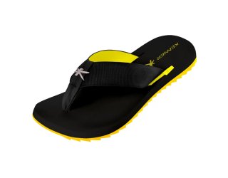 Chinelo Kenner Kivah Neo Masculino - Preto e Amarelo