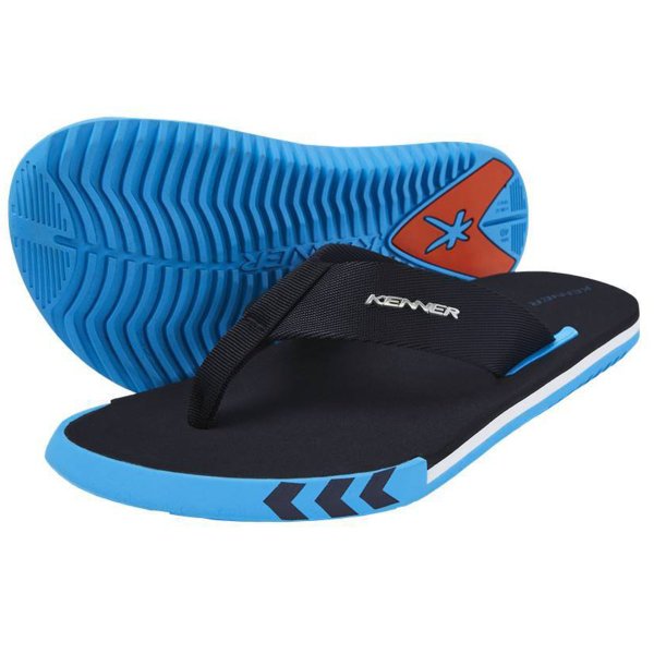 Chinelo Kenner Kick S Arrow Masculino - Preto e Azul