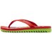 Chinelo Kenner Ibiza Niky Feminino - Verde e Vermelho