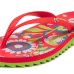 Chinelo Kenner Ibiza Niky Feminino - Verde e Vermelho