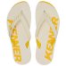 Chinelo Kenner Red Masculino - Branco e Amarelo
