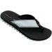 Sandália Kenner Kivah TKS Masculina - Branco e Preto