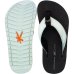 Sandália Kenner Kivah TKS Masculina - Branco e Preto