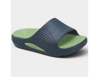 Chinelo Olympikus Pleno Masculino - Azul e Verde Chinelo Olympikus Pleno Masculino - Azul e Verde