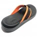 Chinelo Olympikus 921 Tradicional Masculino - Preto e Laranja